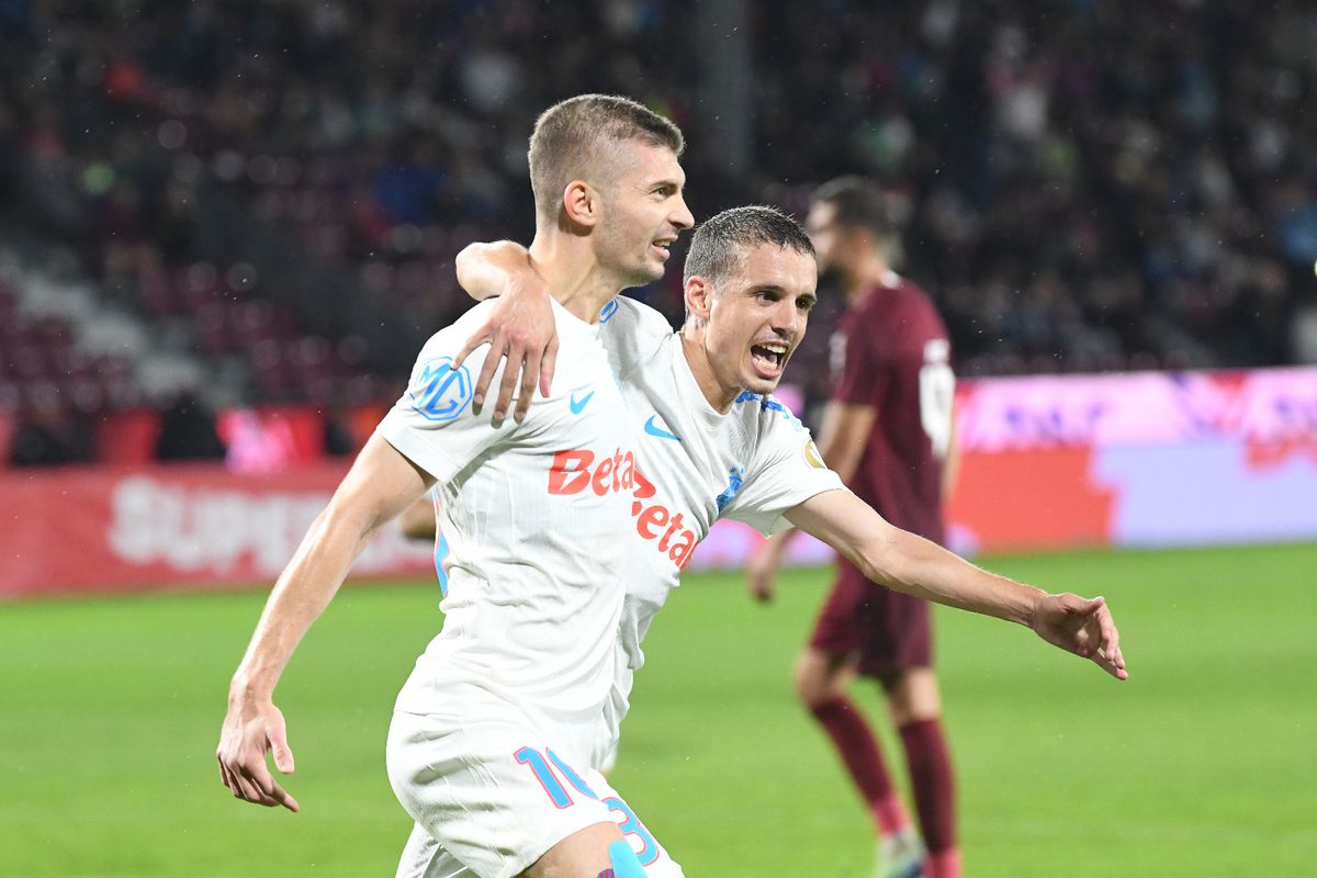 FCSB - CFR Cluj, imagini de meci