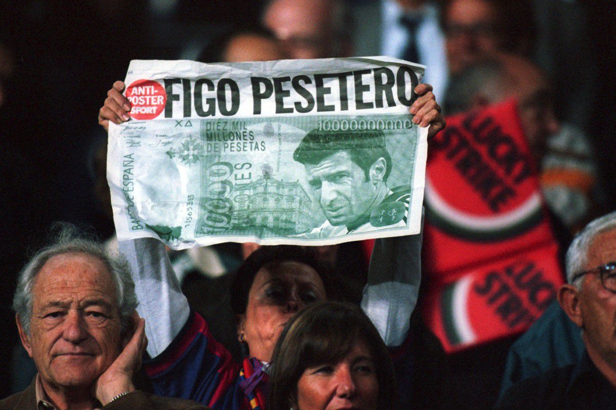 Figo și trecerea de la Barcelona la Real Madrid