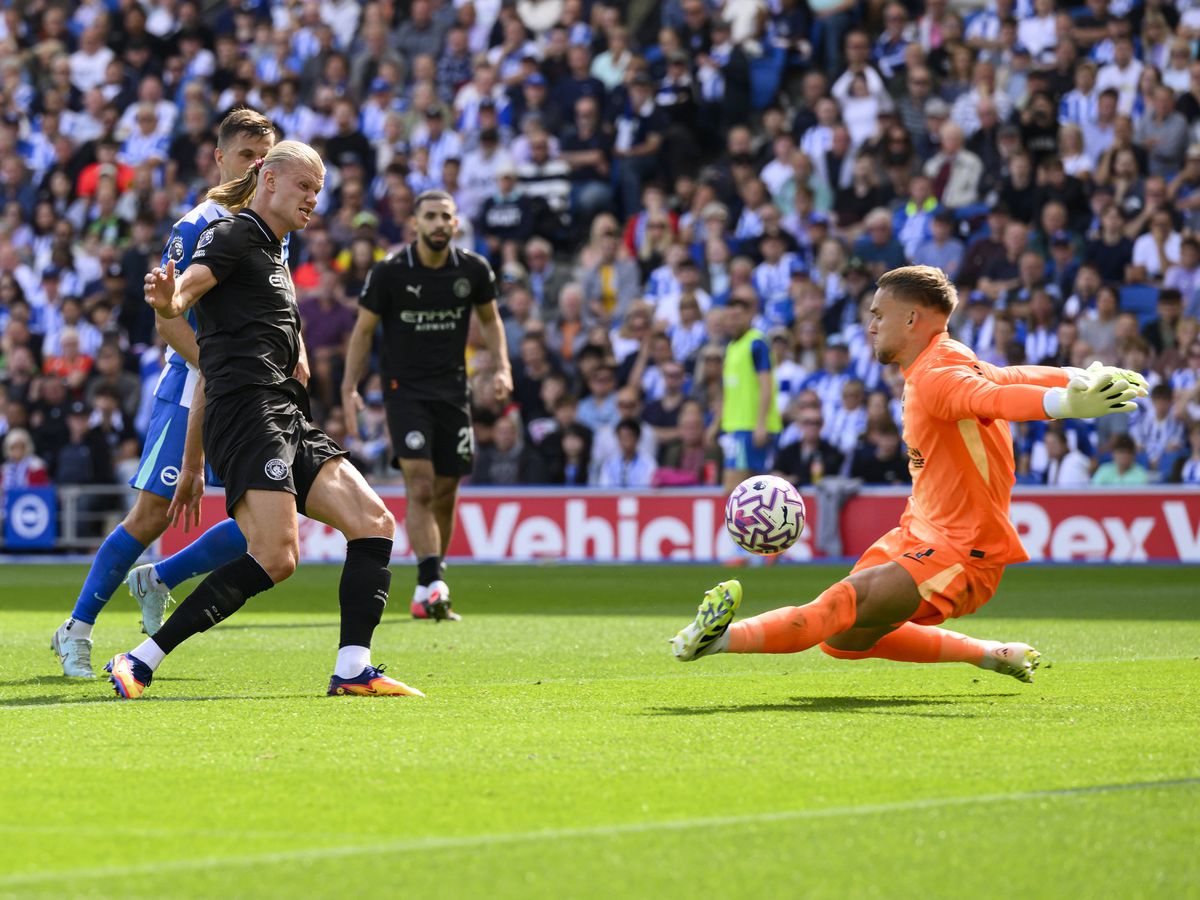 Manchester City a fost „electrocutată” și de Brighton! Guardiola, întors de la 1-0