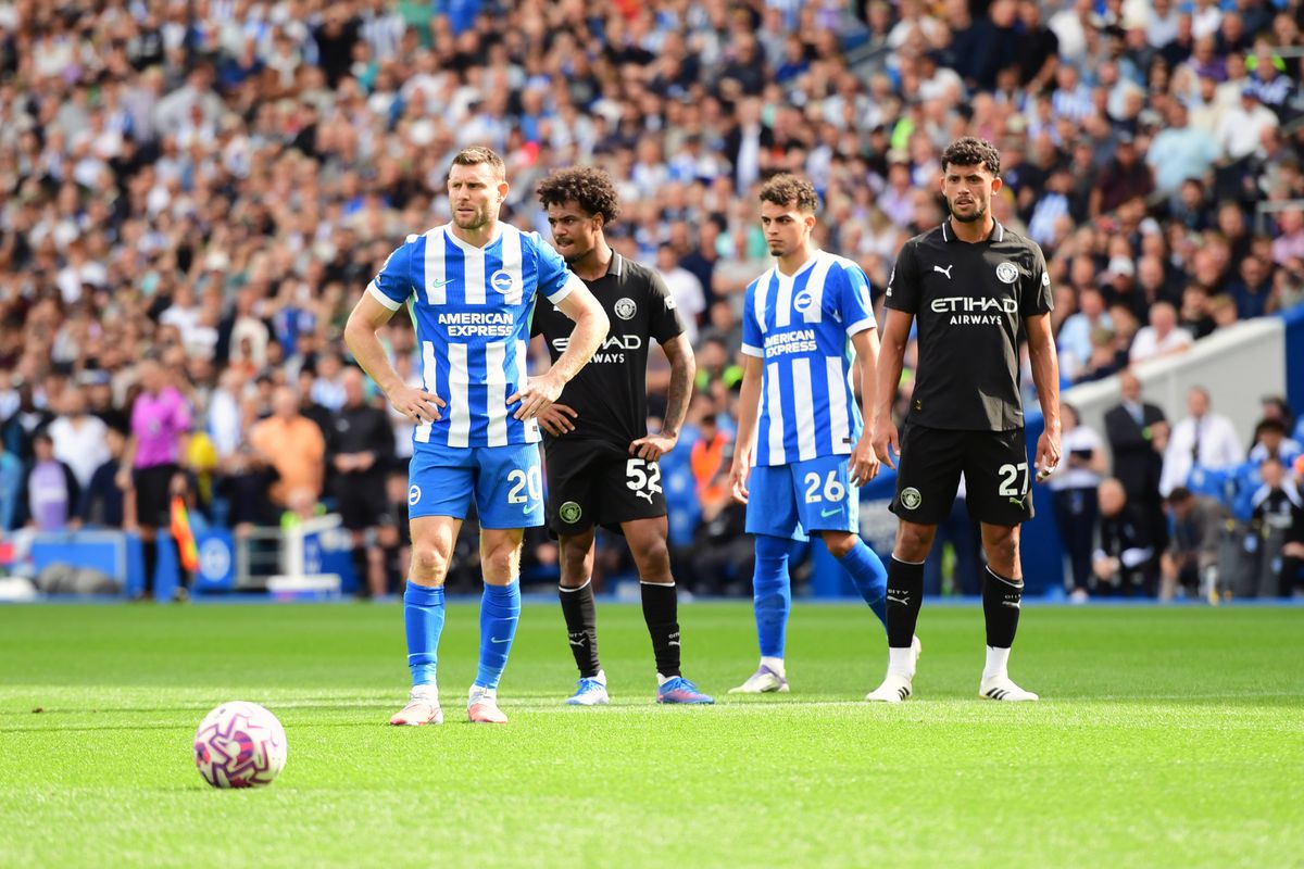 Manchester City a fost „electrocutată” și de Brighton! Guardiola, întors de la 1-0