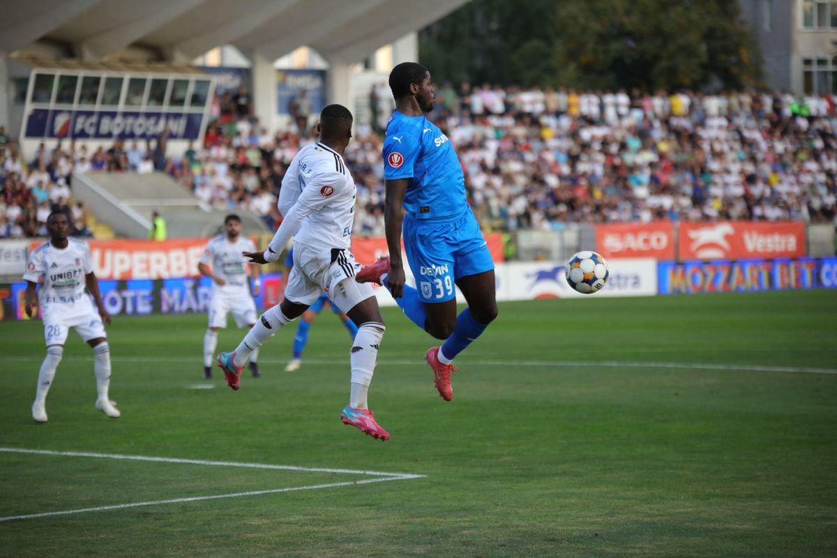 FC Botoșani - CS Universitatea Craiova: cele mai tari imagini ale partidei din Moldova