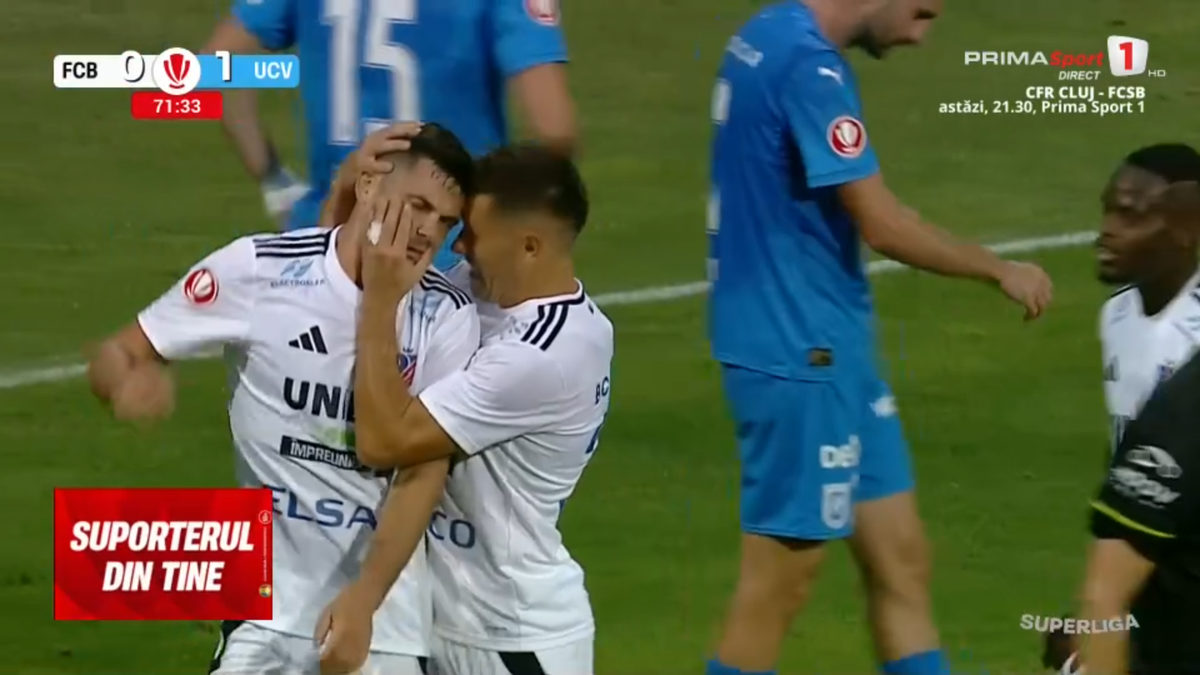 Gol Hervin Ogenda în FC Botoșani - Universitatea Craiova