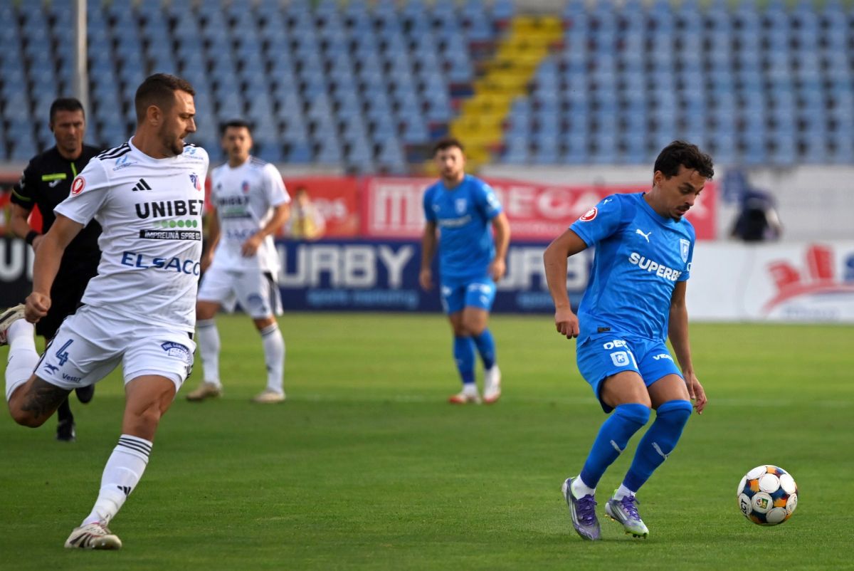 FC Botoșani - CS Universitatea Craiova: cele mai tari imagini ale partidei din Moldova