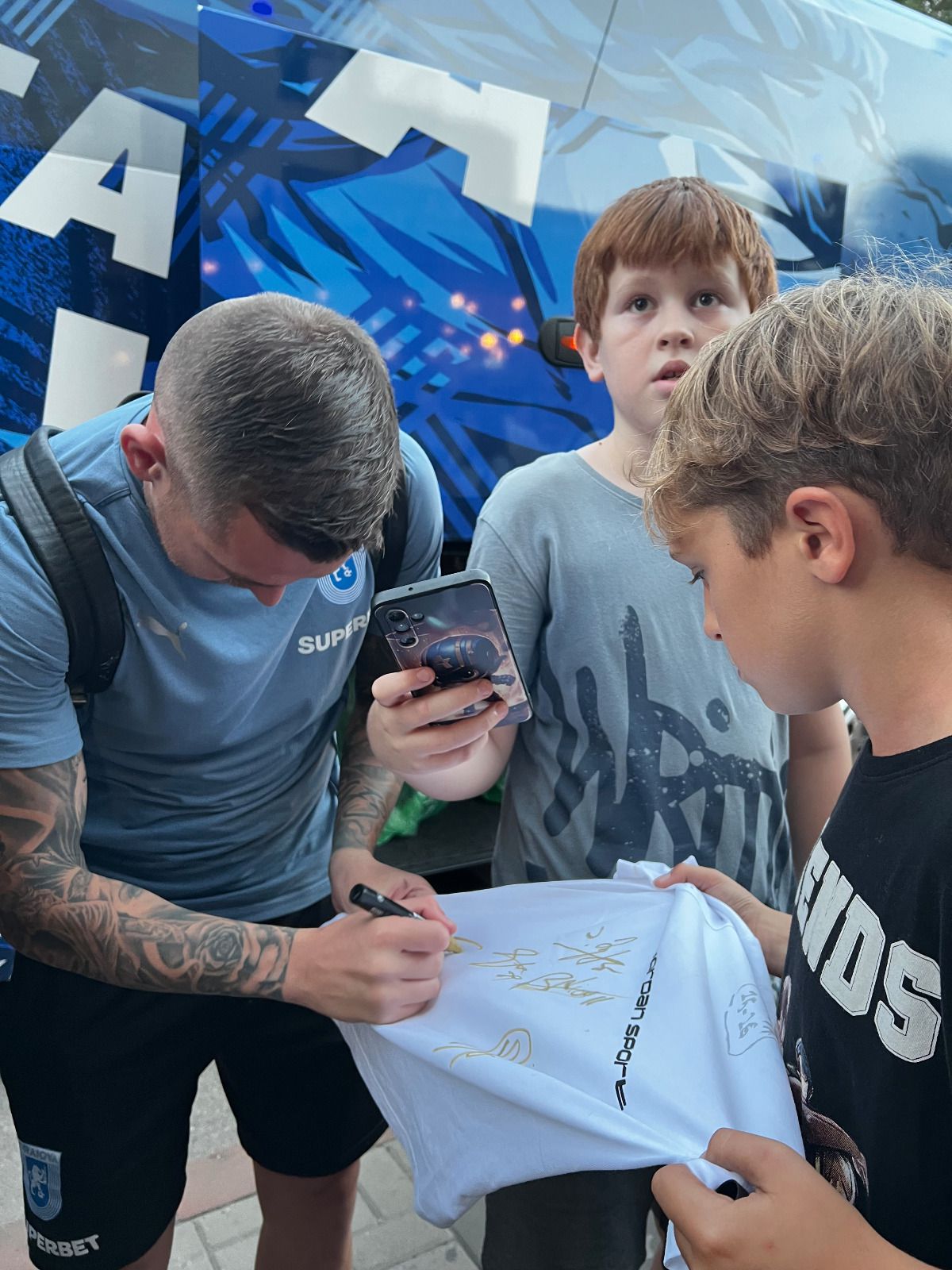 U Craiova, sosire la Botoșani