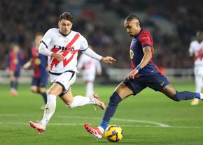 Andrei Rațiu și Rayo Vallecano, egalii Barcelonei în La Liga » Românul, ocazie monumentală la 0-0