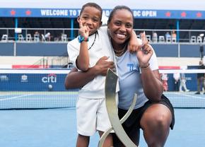Moment amuzant cu fiul lui Taylor Townsend și Carlos Alcaraz: „Ești numărul unu, la fel ca mama mea?”