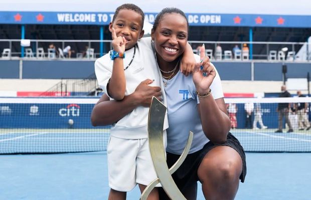 Moment amuzant cu fiul lui Taylor Townsend și Carlos Alcaraz: „Ești numărul unu, la fel ca mama mea?”