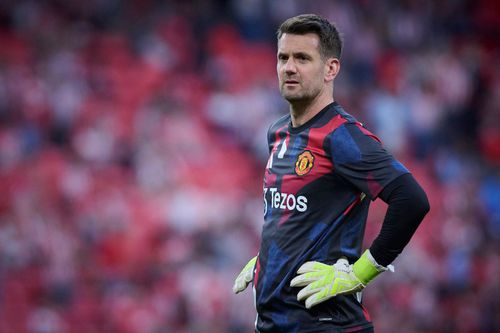 Tom Heaton 39 de ani, e cerut în poartă de coechipierii de la Manchester United / foto: imago