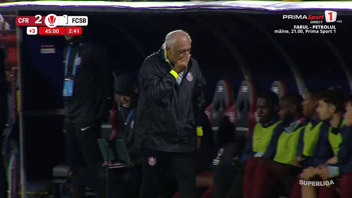 Cartonaș roșu Cristi Balaj în CFR - FCSB