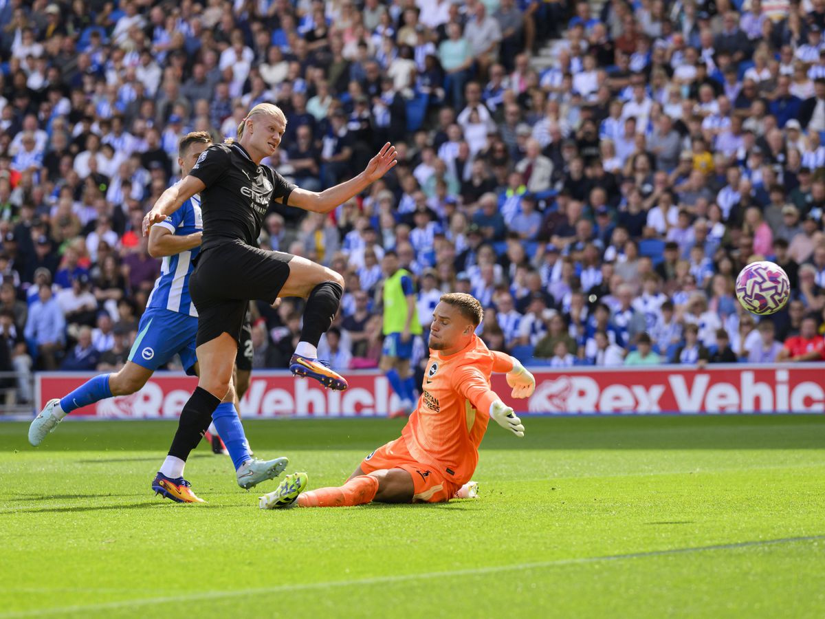 Manchester City a fost „electrocutată” și de Brighton! Guardiola, întors de la 1-0
