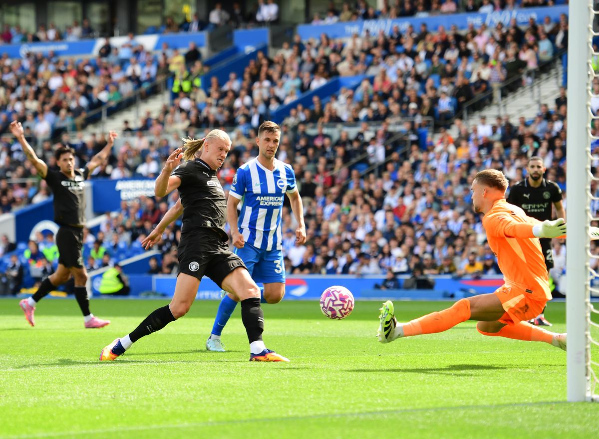 Manchester City a fost „electrocutată” și de Brighton! Guardiola, întors de la 1-0
