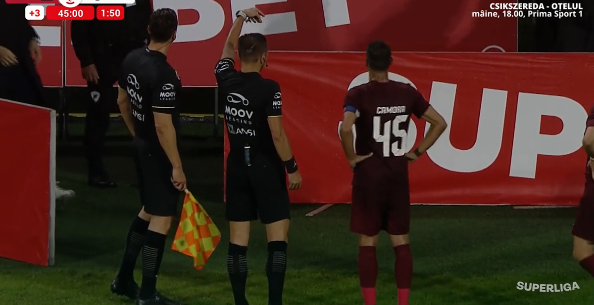 Cristi Balaj a luat cartonașul roșu în CFR Cluj - FCSB » Motivul pentru care a fost eliminat