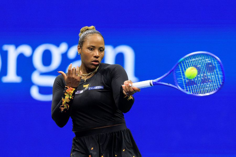 Taylor Townsend în acțiune la US Open Foto: Imago Images Moment amuzant cu fiul lui Taylor Townsend și Carlos Alcaraz: „Ești numărul unu, la fel ca mama mea?”