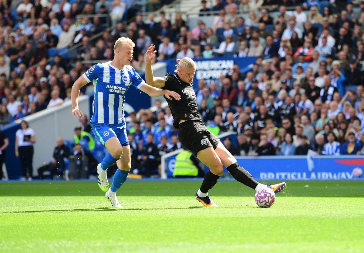 Manchester City a fost „electrocutată” și de Brighton! Guardiola, întors de la 1-0