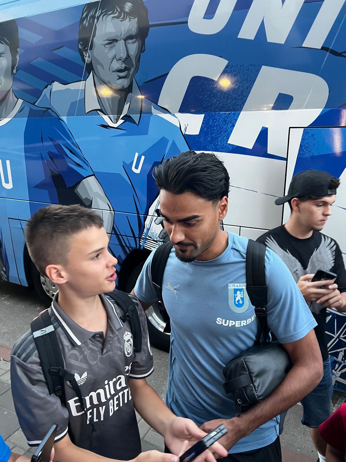 U Craiova, sosire la Botoșani