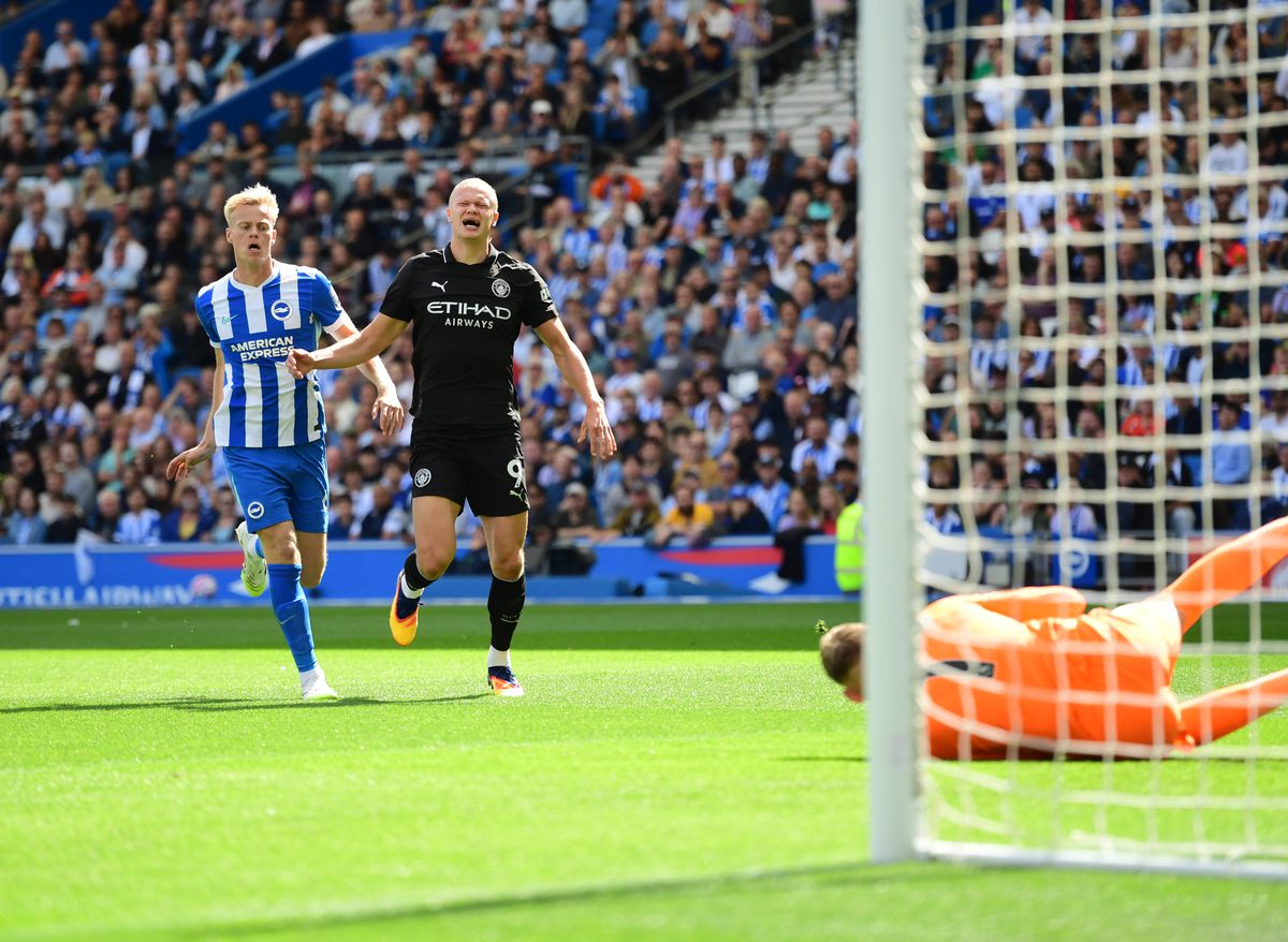 Manchester City a fost „electrocutată” și de Brighton! Guardiola, întors de la 1-0
