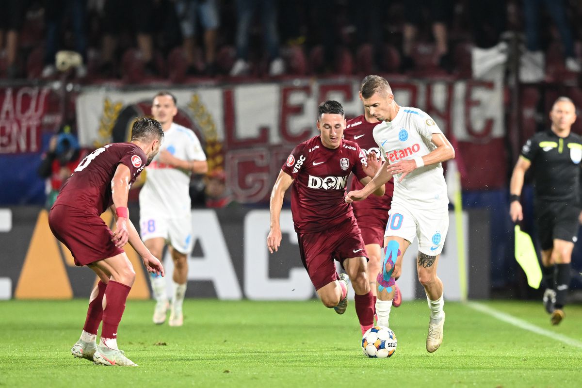 FCSB - CFR Cluj, imagini de meci