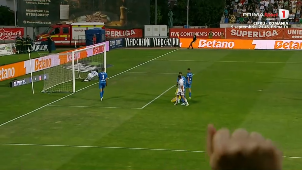 Gol Hervin Ogenda în FC Botoșani - Universitatea Craiova