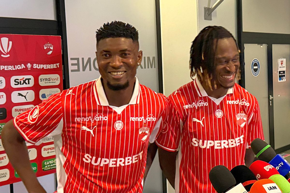 Marcatorii lui Dinamo și-au dat întâlnire la zona mixtă: „Eu sunt șeful în vestiar! Ascult Luis Gabriel”