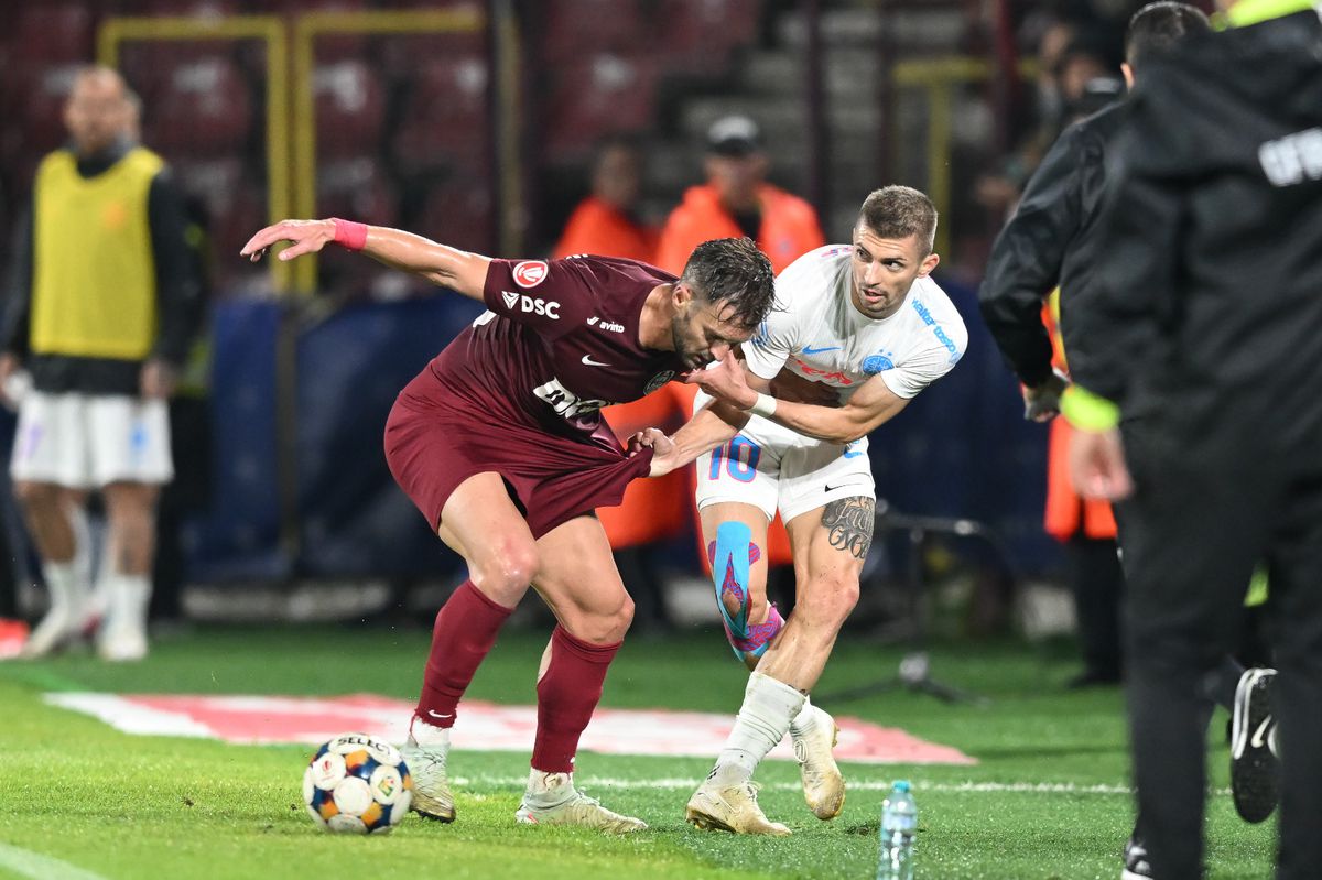 FCSB - CFR Cluj, imagini de meci