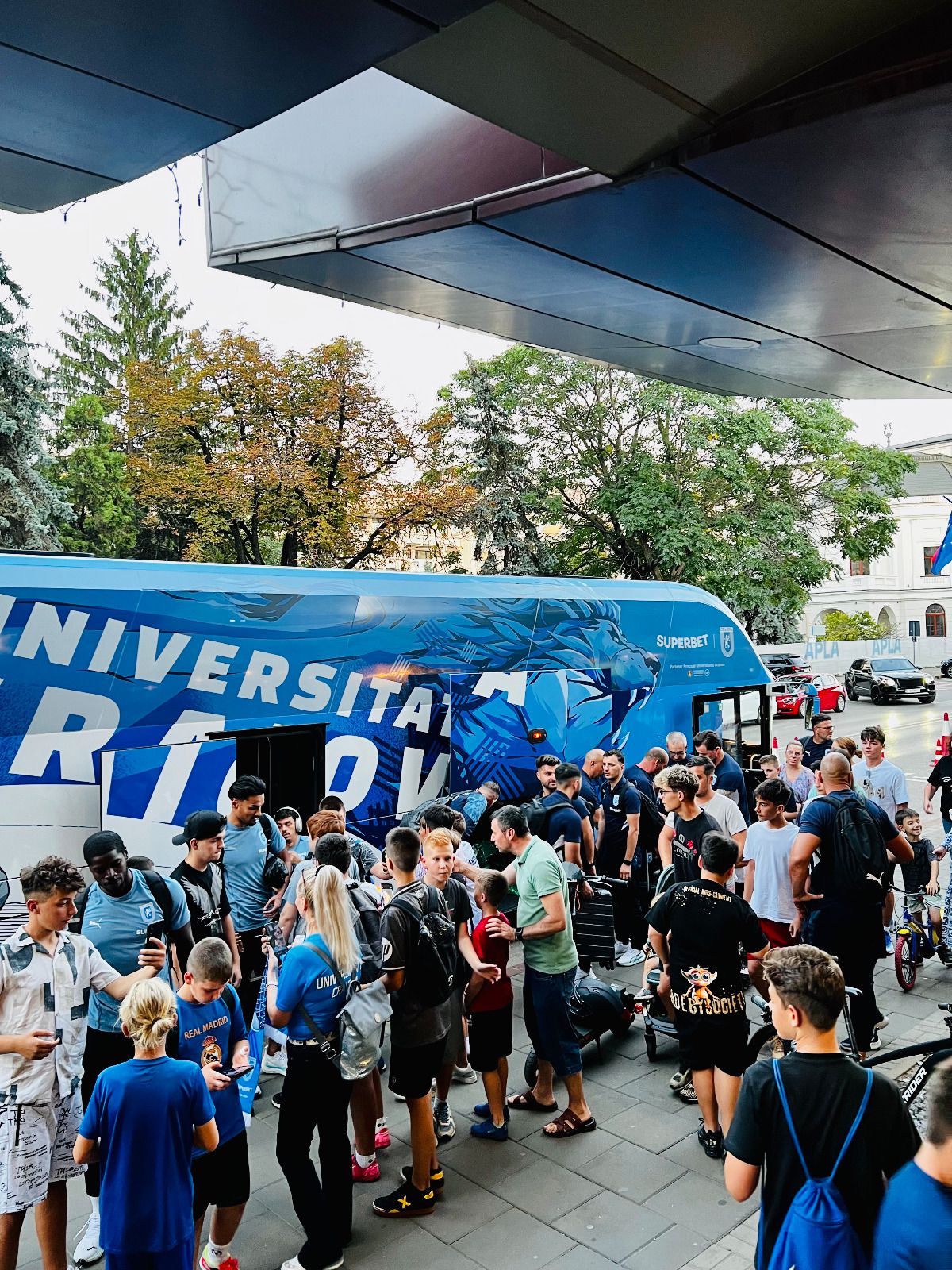 U Craiova, sosire la Botoșani