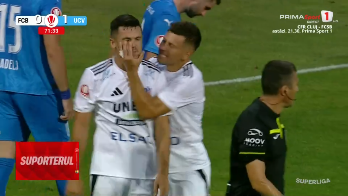 Gol Hervin Ogenda în FC Botoșani - Universitatea Craiova