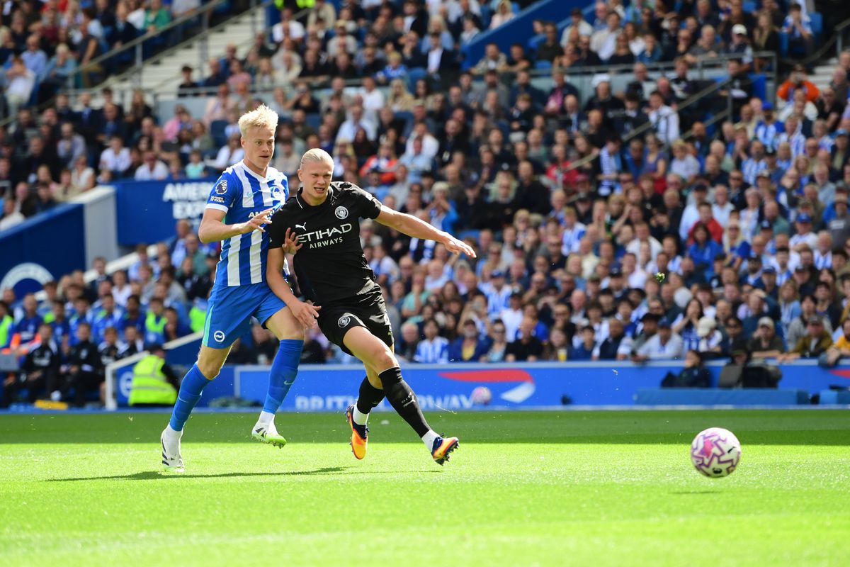 Manchester City a fost „electrocutată” și de Brighton! Guardiola, întors de la 1-0
