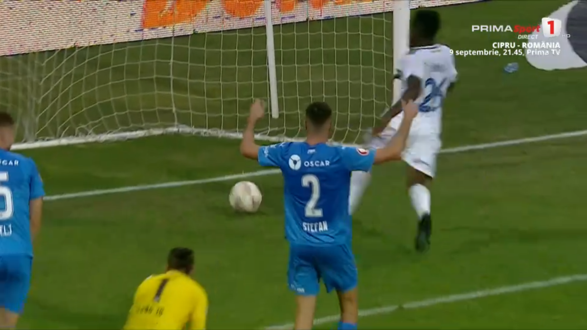 Gol Hervin Ogenda în FC Botoșani - Universitatea Craiova