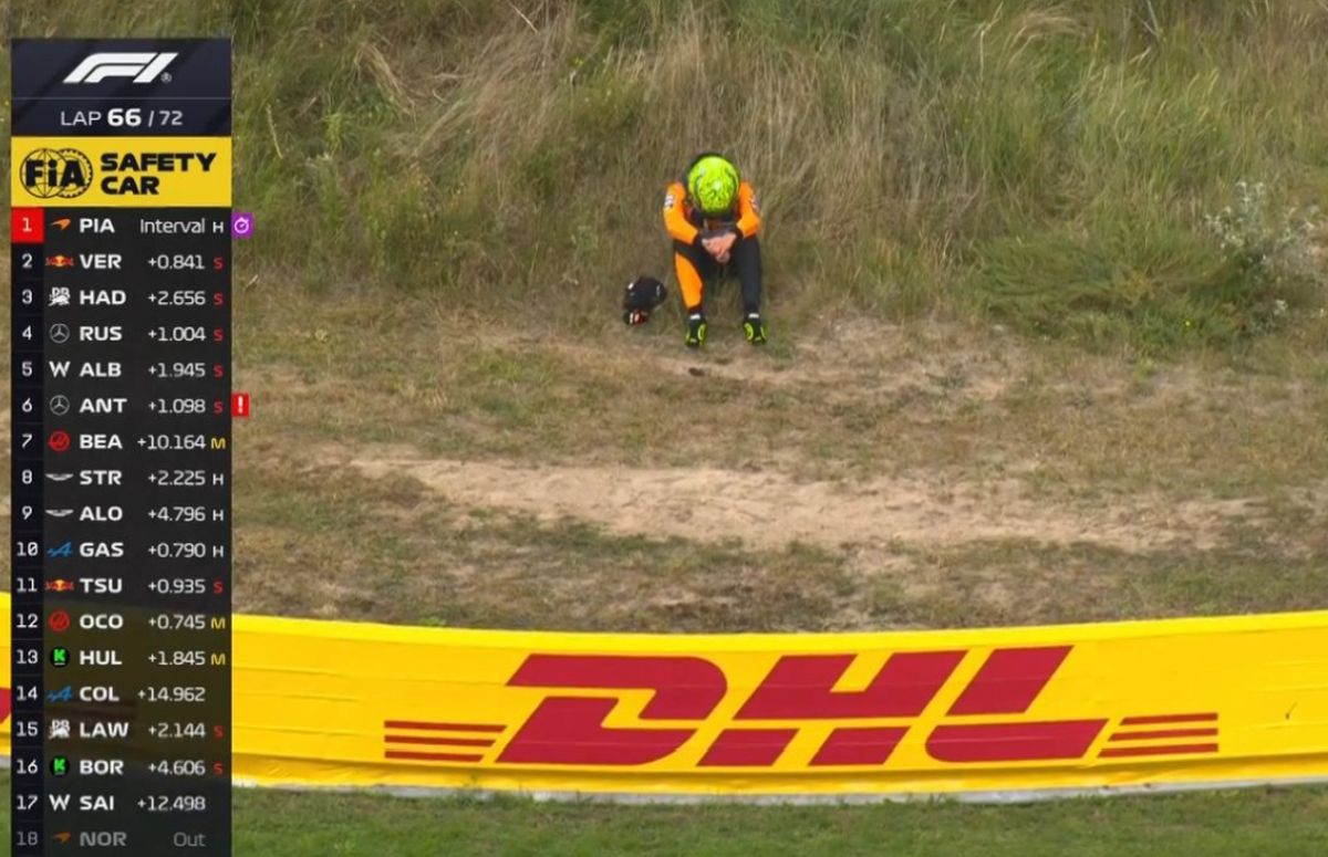 Oscar Piastri câștigă MP al Olandei » Desfășurare incredibilă: Norris, ABANDON de pe locul 2! Ferrari, out cu ambii piloți