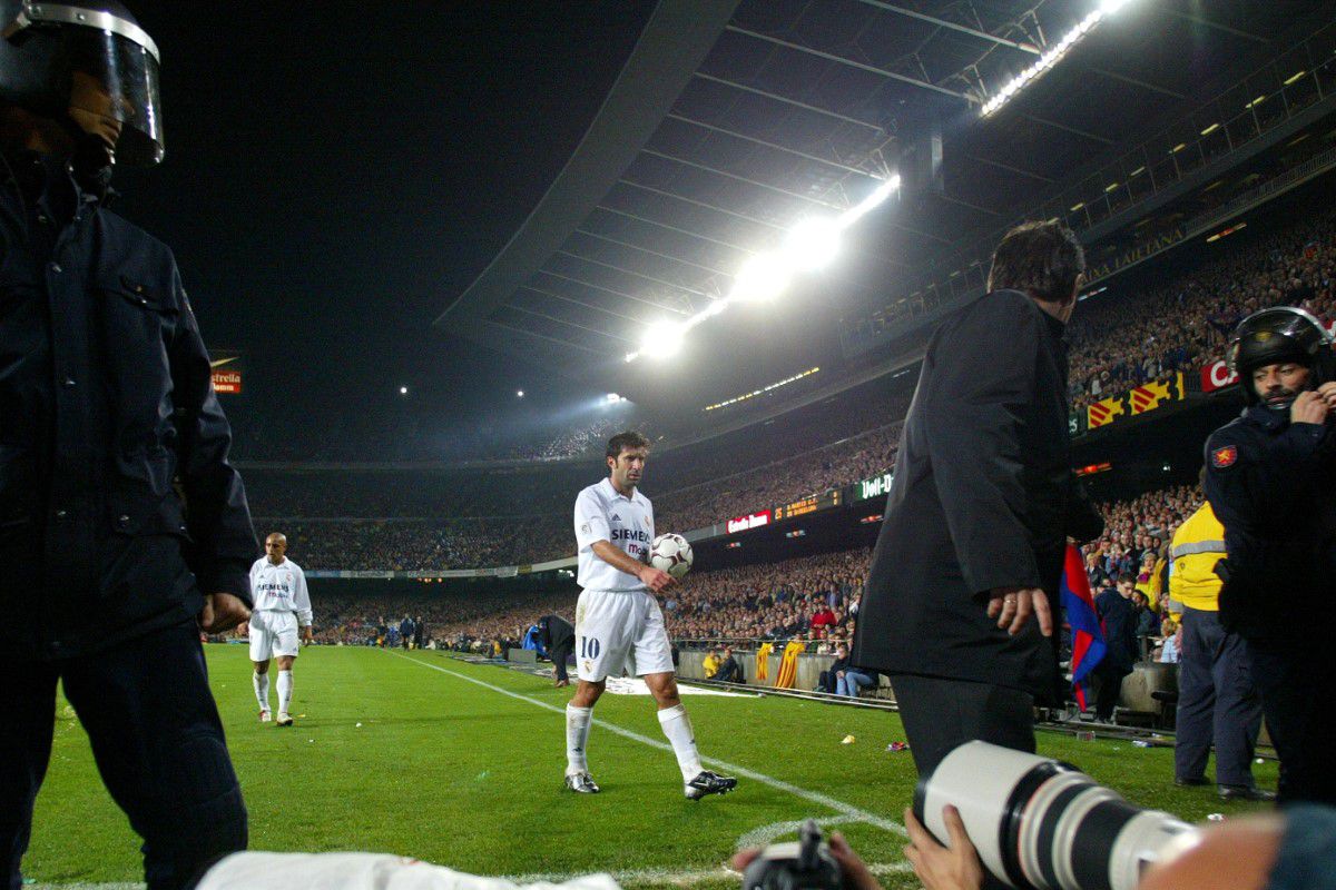 Figo și trecerea de la Barcelona la Real Madrid