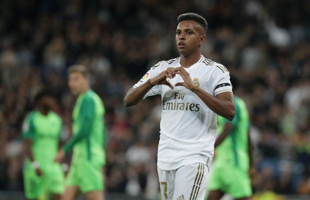 REAL MADRID - LEGANES 5-0 // FOTO+VIDEO Revelaţia Rodrygo » Puștiul de doar 18 ani care a deschis scorul, lăudat în presa spaniolă