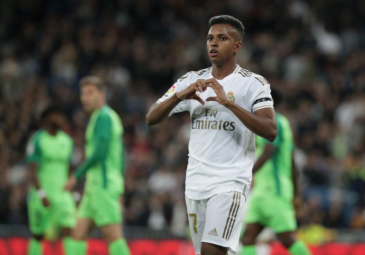 REAL MADRID - LEGANES 5-0 // FOTO+VIDEO Revelaţia Rodrygo » Puștiul de doar 18 ani care a deschis scorul, lăudat în presa spaniolă