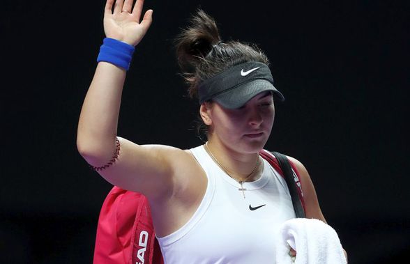 TURNEUL CAMPIOANELOR // Bianca Andreescu s-a retras de la Shenzhen! Cum o influențează decizia pe Simona Halep în clasamentul WTA