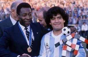 Pelé i-a întors mesajul de felicitare lui Maradona: „Te voi susține mereu, marele meu prieten”