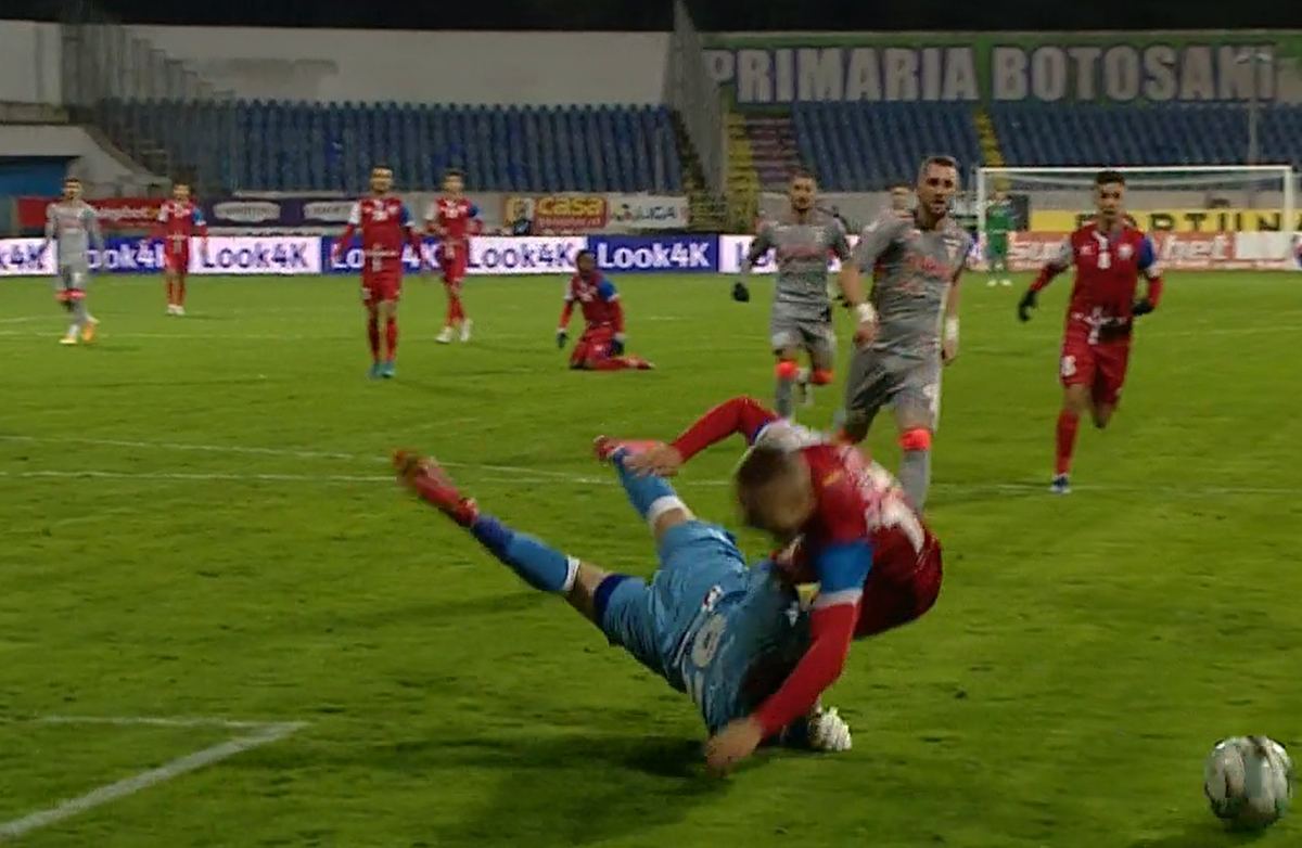 FOTO Greșeli grave de arbitraj în Liga 1! Un penalty dubios şi un gol din ofsaid