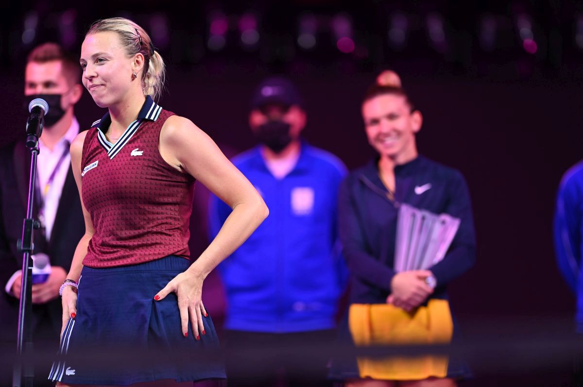 FOTO Simona Halep - Anett Kontaveit, finala Transylvania Open 31.10.2021