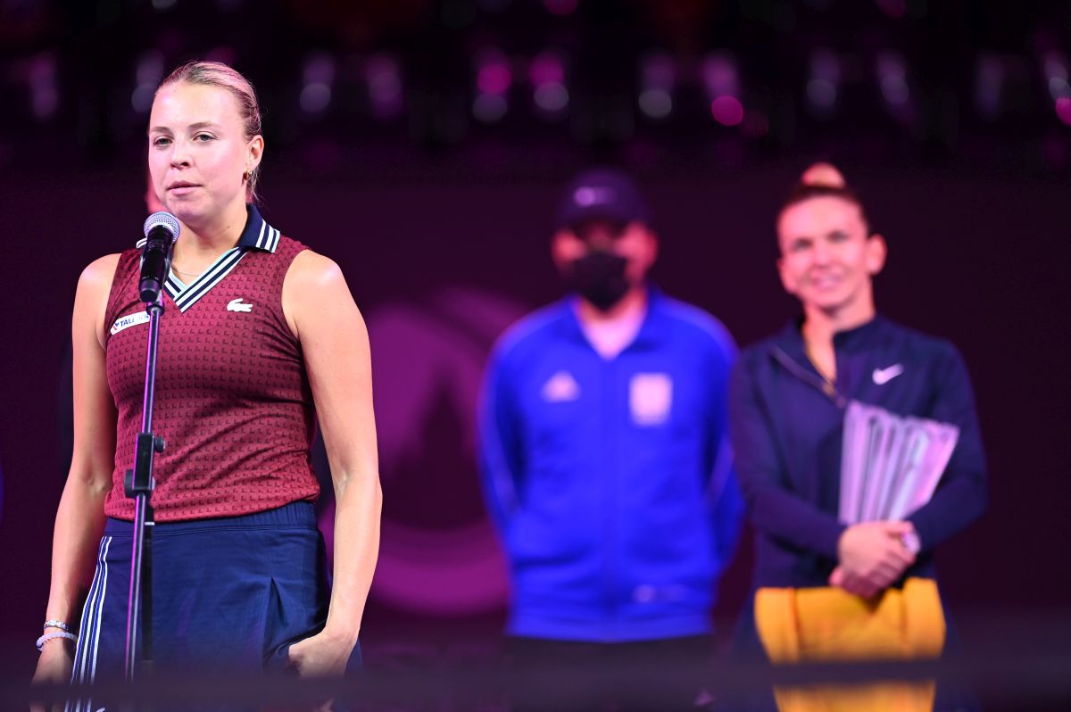 FOTO Simona Halep - Anett Kontaveit, finala Transylvania Open 31.10.2021