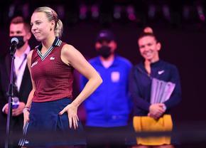 Anett Kontaveit, după triumful de la Transylvania Open: „Simona, ai fost un model pentru mine! E o onoare să împărțim terenul”