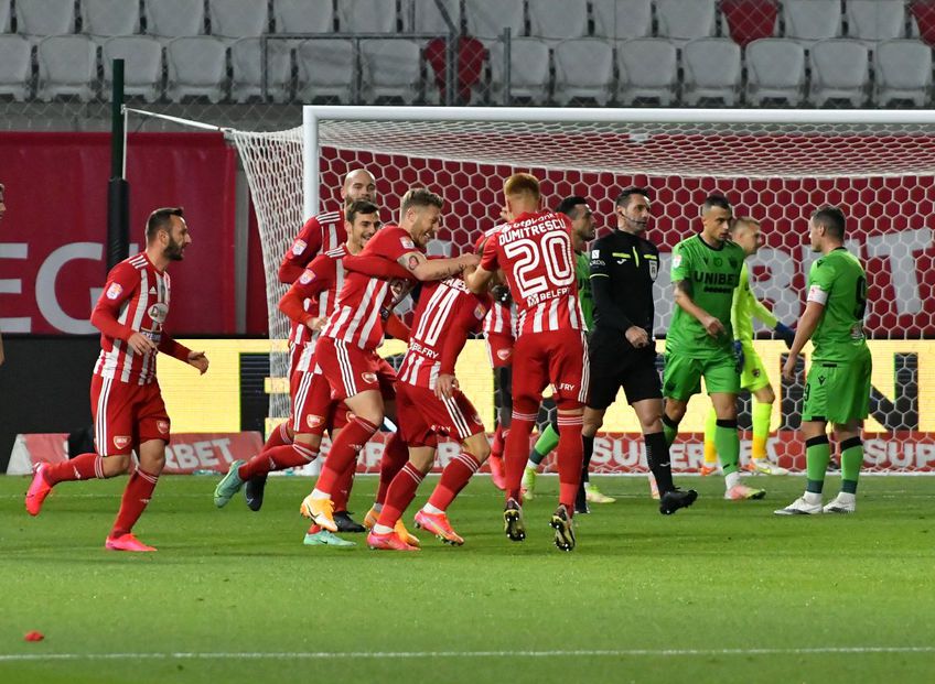 Sepsi a învins-o pe Dinamo, scor 4-1, în runda #14 din Liga 1.