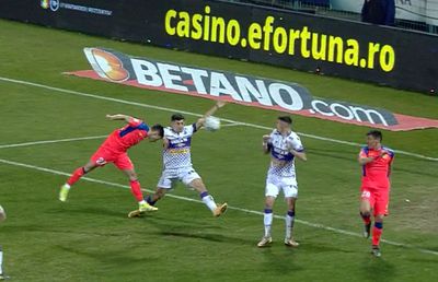 Greșeală de arbitraj în FCSB - FC Argeș: „Trebuia acordat penalty”