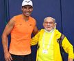 Rafael Nadal, alături de Leonid Stanislavskyi / Sursă foto: Rafael Nadal Academy