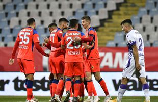 FCSB - FC Argeș 2-1 » A 6-a victorie consecutivă pentru roș-albaștri în Liga 1. Clasamentul actualizat