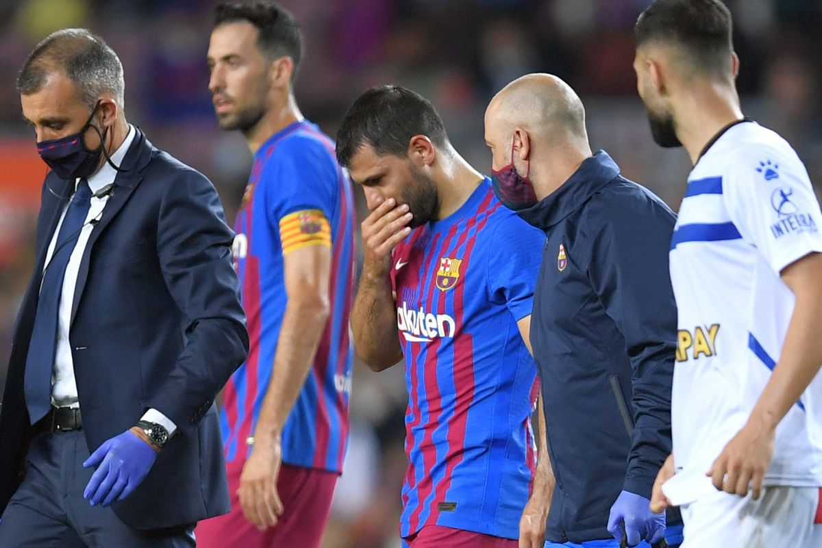Aguero, transportat la spital cu ambulanța » Primul diagnostic + argentinianul rămâne internat