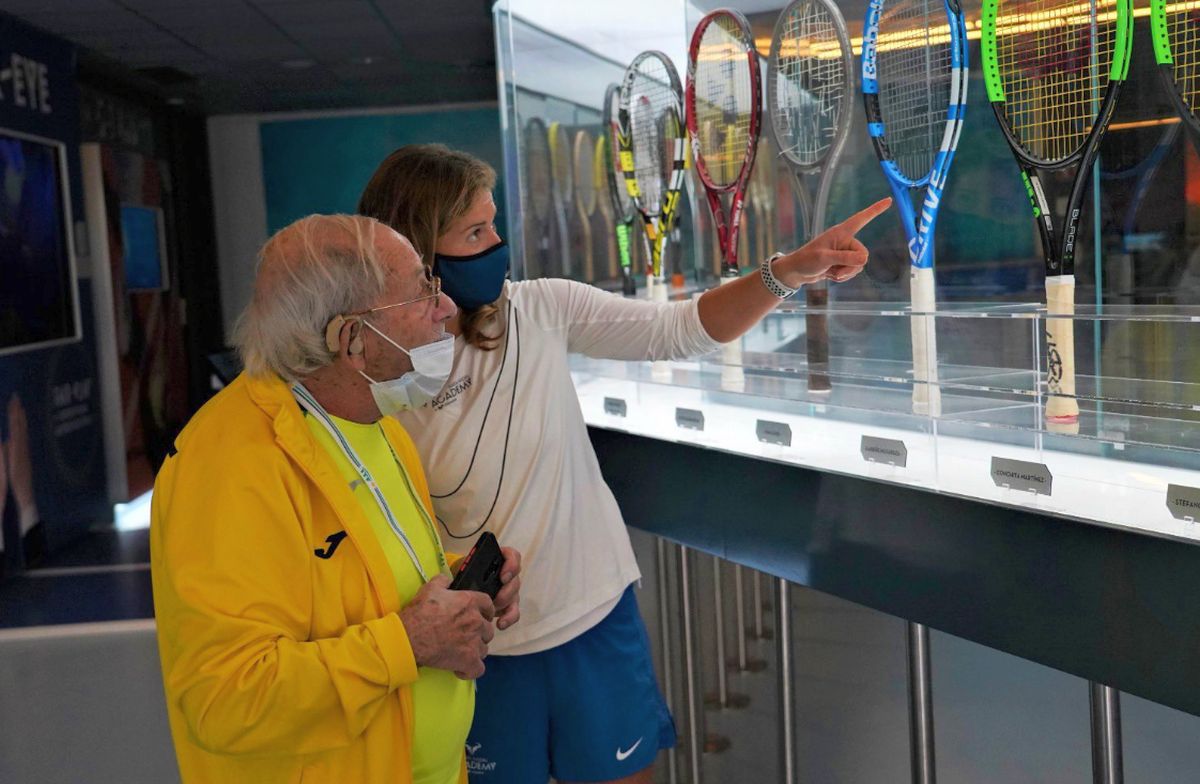 Cel mai vârstnic jucător activ l-a provocat pe Nadal » La 97 de ani, un ucrainean a făcut senzație la academia spaniolului