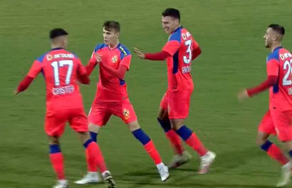 Ce revenire! Tavi Popescu, gol superb în FCSB - FC Argeș