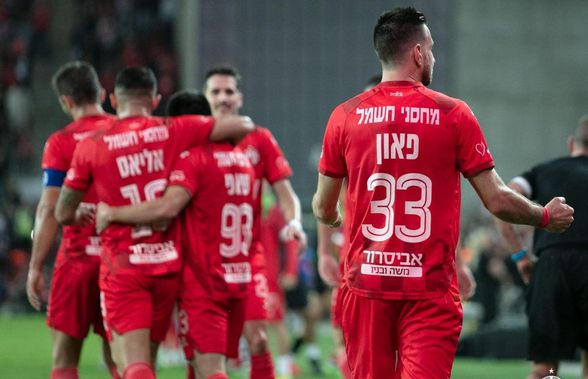 Adrian Păun a înscris primul lui gol pentru Hapoel Beer Sheva chiar în derby-ul cu Maccabi Tel Aviv