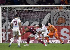 Marko Dugandzic explică faza penalty-ului din Rapid - CFR Cluj: „Am simțit contact și am căzut”