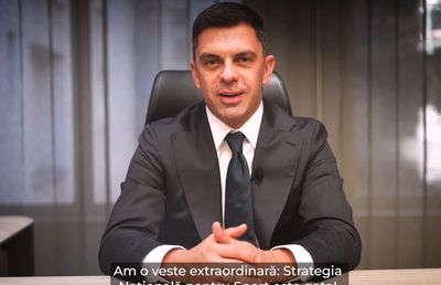 Strategia Națională pentru Sport, prezentată de Eduard Novak în maghiară, cu subtitrare în română » GSP a cerut lămuriri ministrului: „Erau mesaje destinate comunității de etnie maghiară”