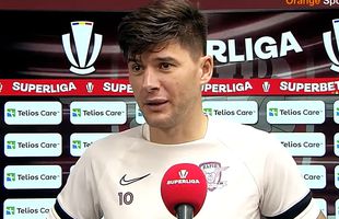 Cristian Săpunaru, sarcastic despre arbitrajul din Rapid - CFR Cluj: „N-a fost penalty? E vătămare corporală, i-a dat 2 pumni în cap! Să dăm și noi, dacă ăla nu e penalty”