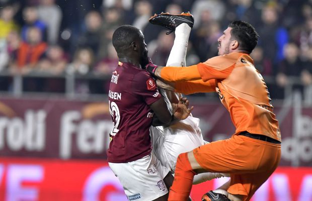 Verdictul lui Porumboiu după penalty-urile date la Rapid - CFR Cluj: „De ce a căzut? A avut cădere de calciu?”